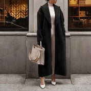 Theresa | Lång damtrenchcoat - Bekväm och elegant