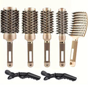 Blowout Pro - Ionic Eber Borderle Round Haarbürste Set für Salonqualität Styling 1