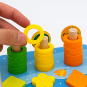 Buchenholzwunder | Montessori-Lernspielzeug für interaktives Lernen 4