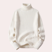 Agnes | Elegant och bekväm damtröja med polokrage för vintern