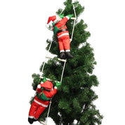 ClimbingChristmas | Anhänger-Weihnachtsmann-Ornament für den Weihnachtsbaum 2