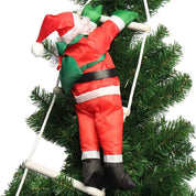 ClimbingChristmas | Anhänger-Weihnachtsmann-Ornament für den Weihnachtsbaum 3