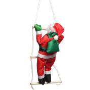 ClimbingChristmas | Anhänger-Weihnachtsmann-Ornament für den Weihnachtsbaum 5