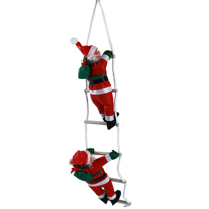 ClimbingChristmas | Anhänger-Weihnachtsmann-Ornament für den Weihnachtsbaum 6