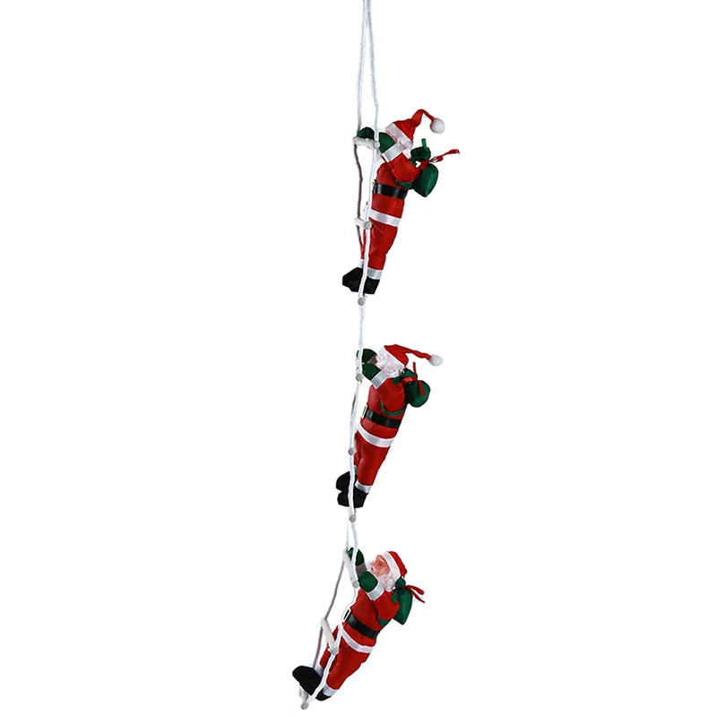 ClimbingChristmas | Anhänger-Weihnachtsmann-Ornament für den Weihnachtsbaum 7