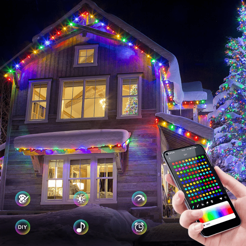 ColorShine – RGBIC-LED-Streifenbeleuchtung für Weihnachtsfeiern und Räume 2