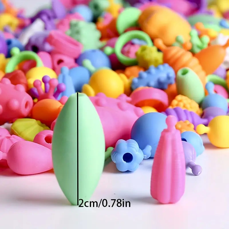 ColorfulBead Haven | Schmuckbastelset für die kreative Entfaltung von Kindern 4