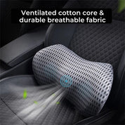 Comfortwave Lumbal Support Polish | Zur Erleichterung des unteren Rückens - Ergonomisches Design für Büro - Fahren und Heimgebrauch 7