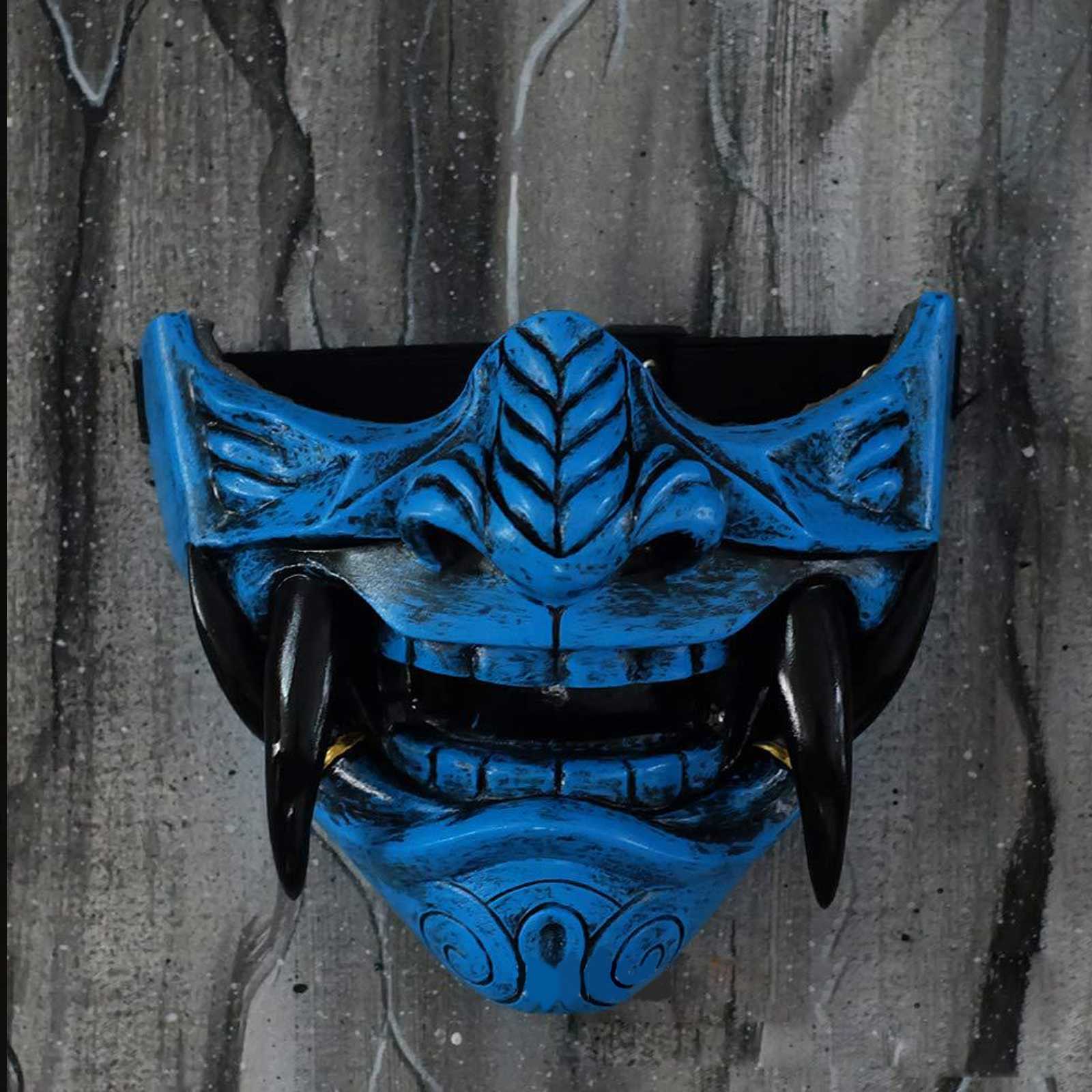 Cosplay Noh Japanische Dose Halloween Maske 1