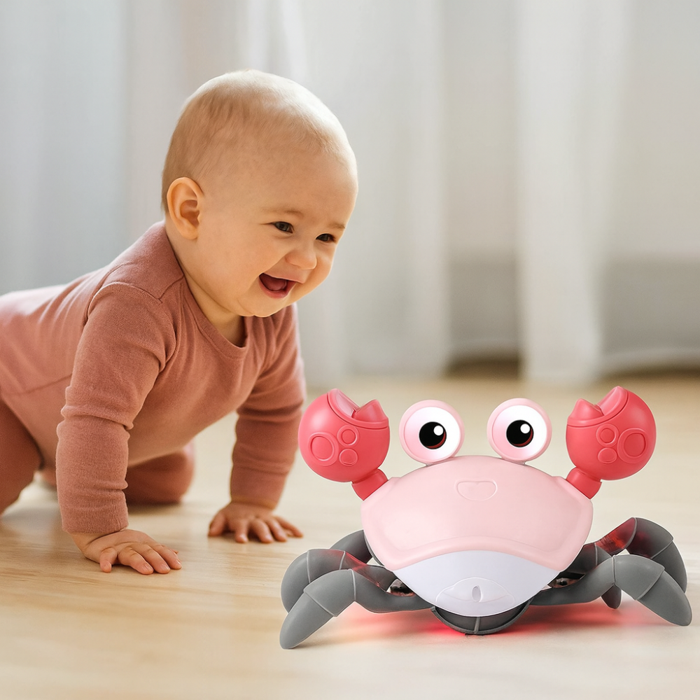 CrustaceanJoy | Krabbenbaby-Spielzeug mit Musik und bunten Lichtern 10