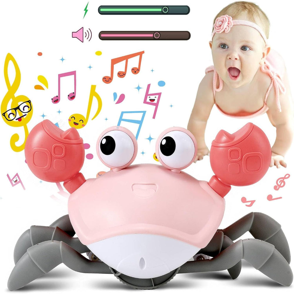 CrustaceanJoy | Krabbenbaby-Spielzeug mit Musik und bunten Lichtern 2