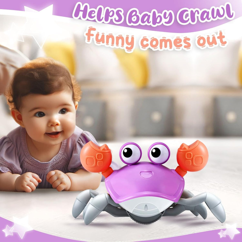 CrustaceanJoy | Krabbenbaby-Spielzeug mit Musik und bunten Lichtern 8