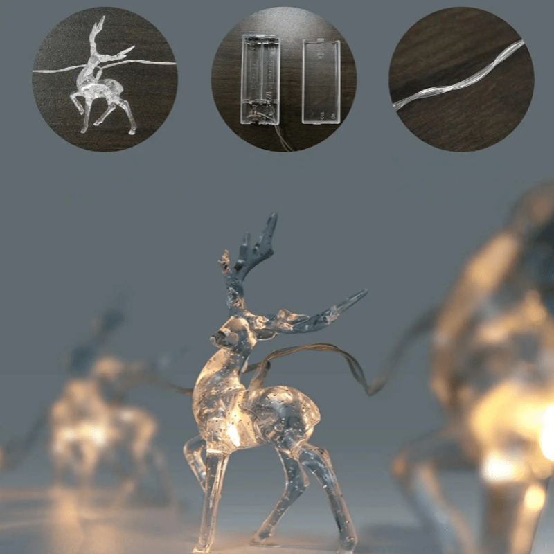 CrystalCheer | Elchgirlande als Weihnachtsdekoration 5