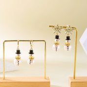 CrystalChill | Glänzende Schneeflocken-Ohrringe – das perfekte Weihnachtsgeschenk 1