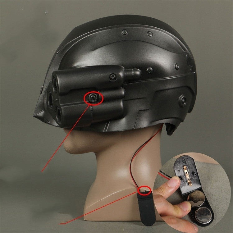 Cyberpunk-Helmmaske für das ganze Gesicht, für Männer und Frauen 3