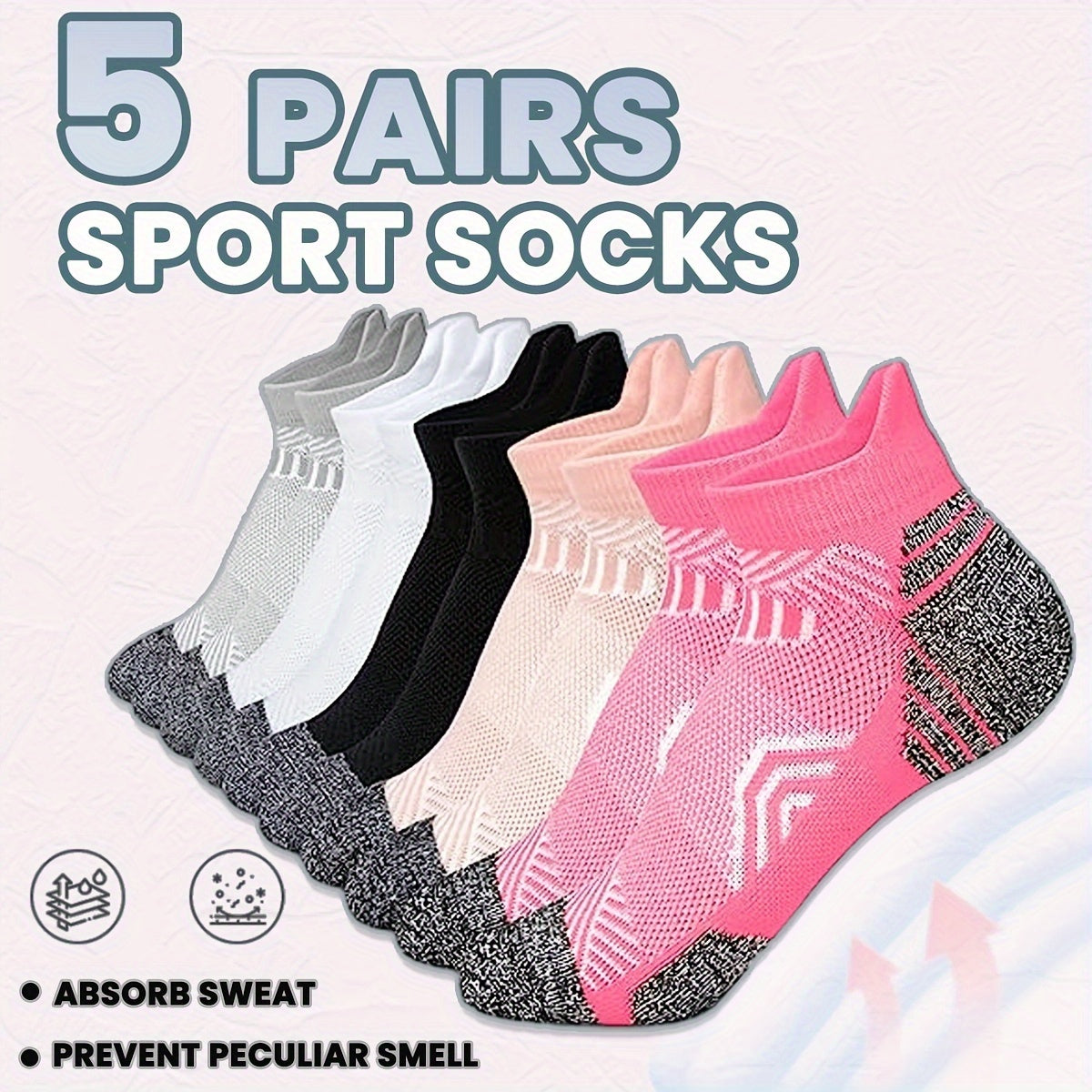 Damen-Kompressions-Sportsocken – Atmungsaktiv und bequem für Aktivitäten und den Alltag 7