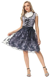 Damen Bayerisches Oktoberfest Dirndl Kleid 2