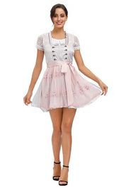 Damen Bayerisches Oktoberfest Dirndl Kleid 4