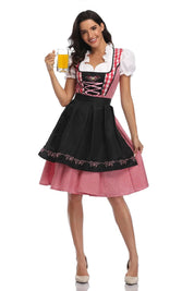 Damen Klassisch Oktoberfest Dirndl Kleid 0