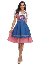 Damen Klassisch Oktoberfest Dirndl Kleid 6