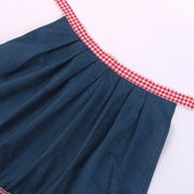Damen Klassisches Blau Oktoberfest Dirndl Kleid 2