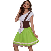 Damen Klassisches Deutsches Oktoberfest Dirndl Kleid 4
