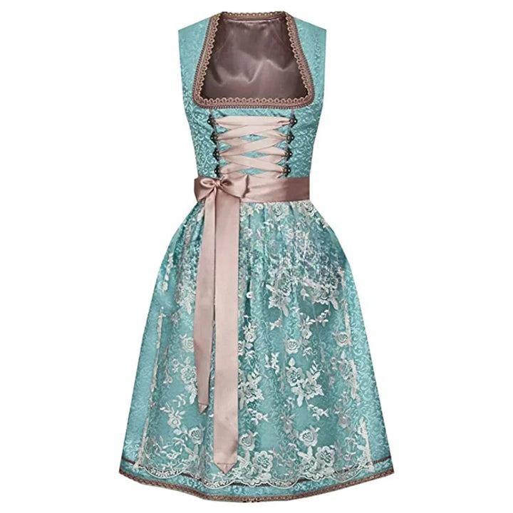 Damen Mini Oktoberfest Dirndlkleid 6