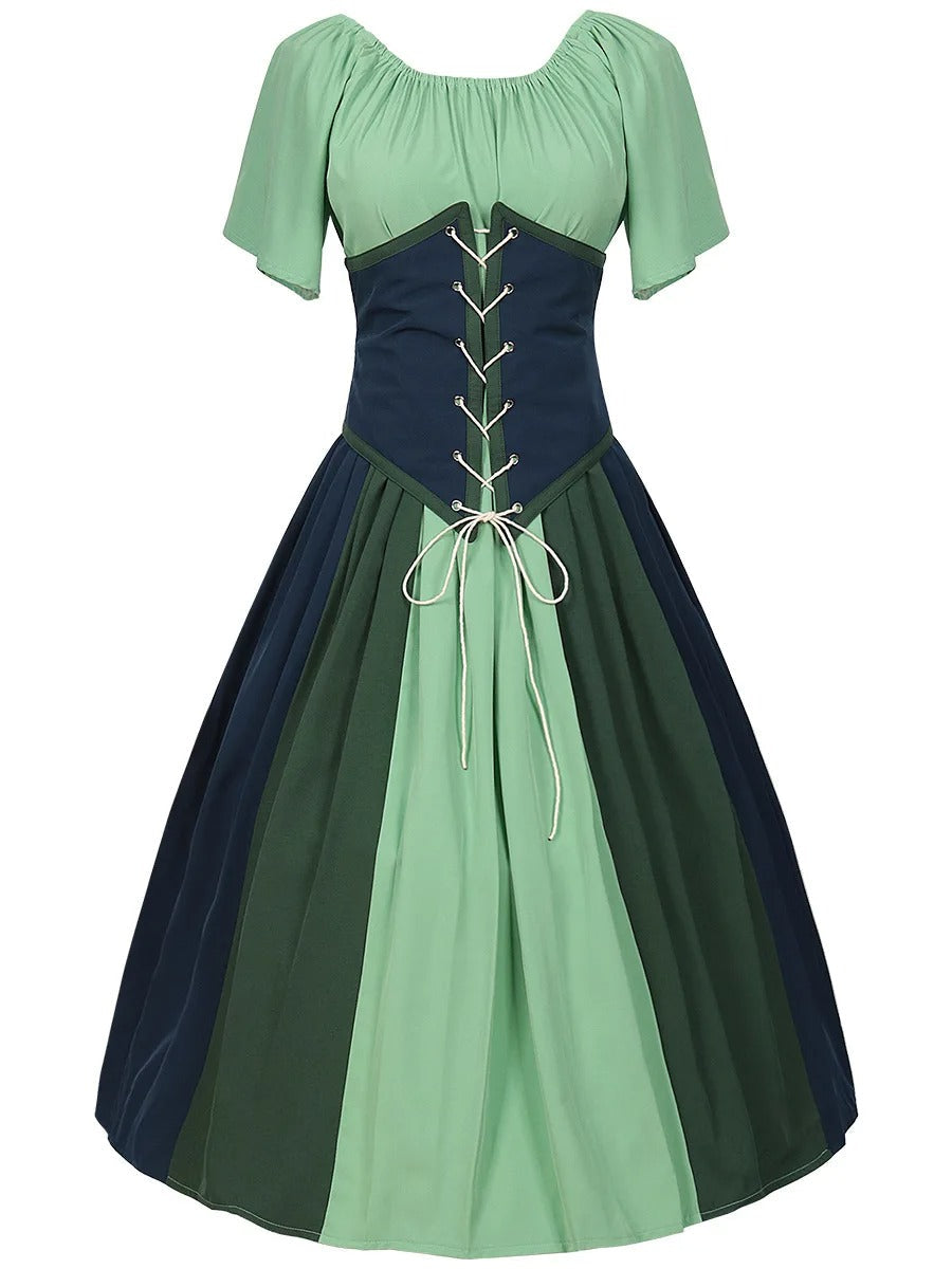 Damen Stilvolle Klassische Oktoberfest Dirndl Kleid 3