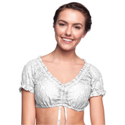 Damen Traditionell Bayerisches Oktoberfest Dirndl Bluse 1