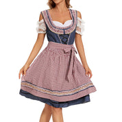 Damen Traditionelles Deutsch Oktoberfest Dirndl Kleid 2