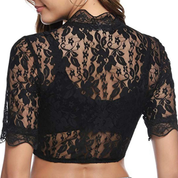 Damen V-Ausschnitt Oktoberfest Dirndl Bluse 3