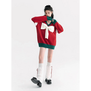 Damen Weihnachtspullover Gemütlich Warm Acrylmischung 1