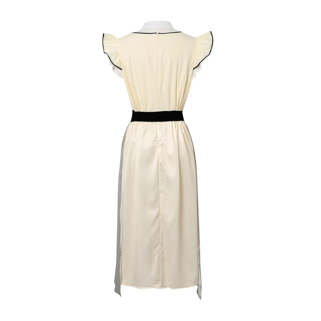 Damen Weiß Oktoberfest Dirndl Kleid 2