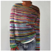 Damenpullover Winter Vintage Design – Weicher Strickpullover | DANIQUE 1