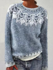 Damenpullover Winter Vintage Design – Weicher Strickpullover | DANIQUE 7