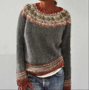Damenpullover Winter Vintage Design – Weicher Strickpullover | DANIQUE 8