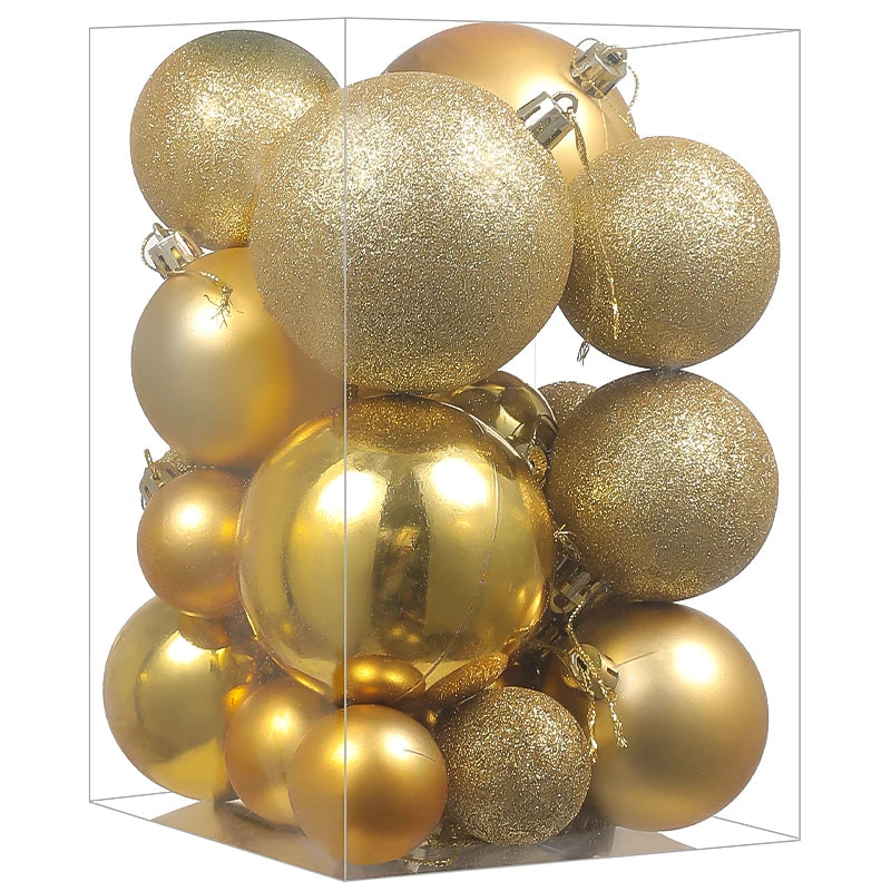 Dekorative Kugeln | Baumschmuck-Set für die Weihnachtsdekoration 11