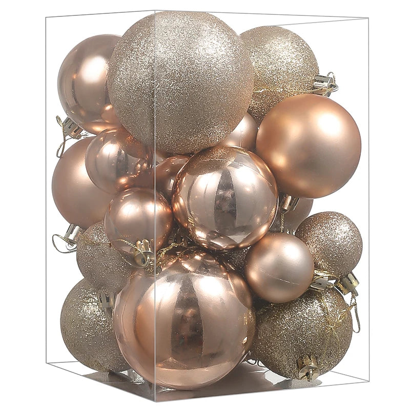 Dekorative Kugeln | Baumschmuck-Set für die Weihnachtsdekoration 8