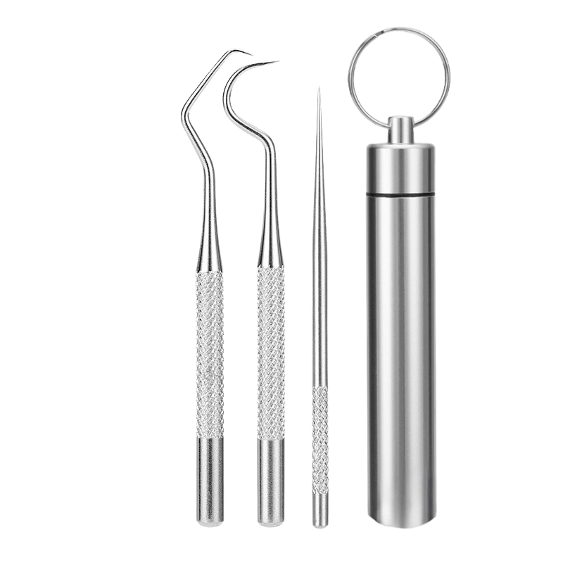 Dentaclean - Dental Explorer und Schaber aus Edelstahl 5