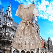 Dirndl Line - Einzigartige Tracht für Damen mit Schürze und Bluse 0