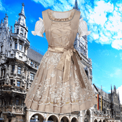 Dirndl Line - Einzigartige Tracht für Damen mit Schürze und Bluse 1