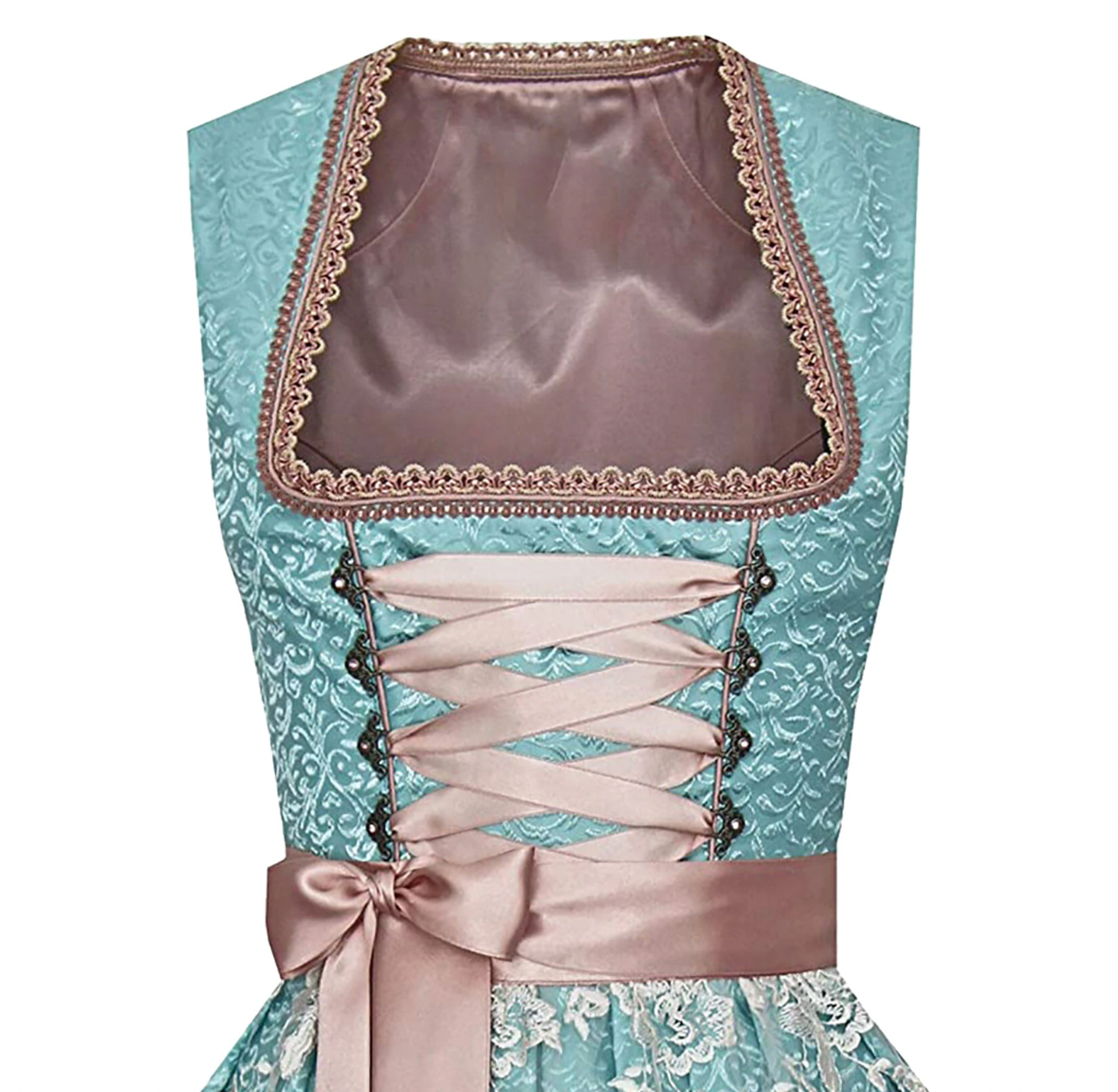 Dirndl mia - einzigartige tracht für damen mit schürze und bluse 2