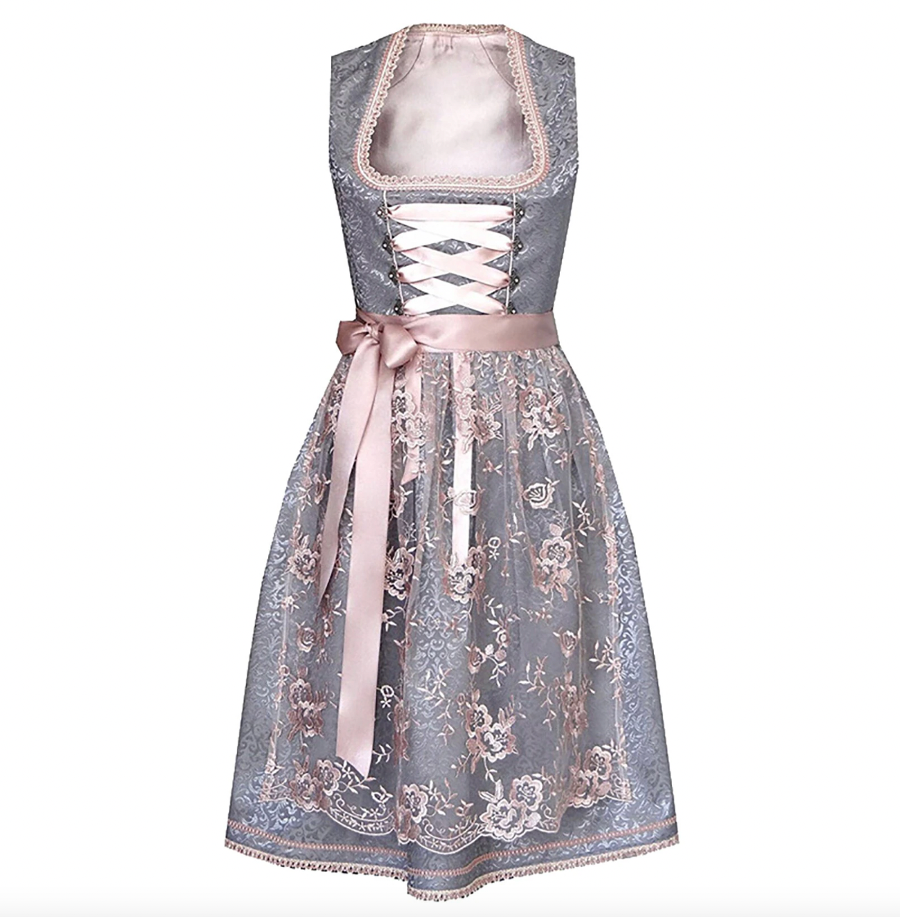 Dirndl mia - einzigartige tracht für damen mit schürze und bluse 3