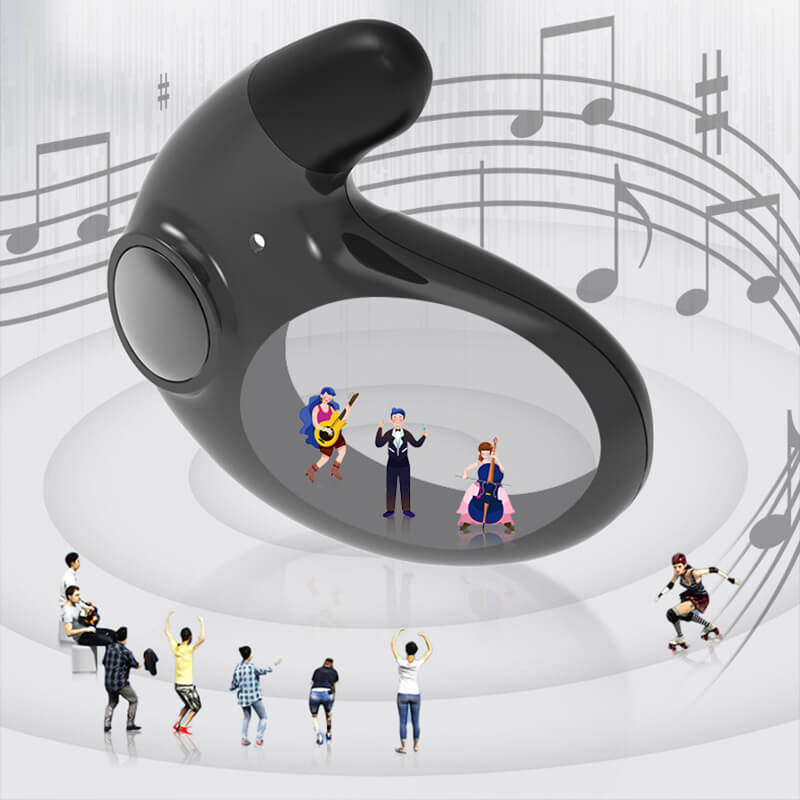 Drahtlose Schlafkopfhörer - unsichtbare Bluetooth -Ohrhörer mit IPX5 wasserdichtem Design für bequemen Schlaf 4