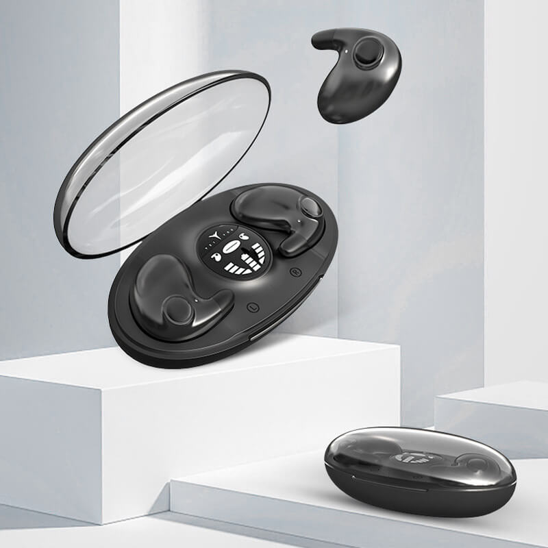 Drahtlose Schlafkopfhörer - unsichtbare Bluetooth -Ohrhörer mit IPX5 wasserdichtem Design für bequemen Schlaf 5