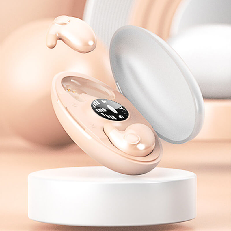 Drahtlose Schlafkopfhörer - unsichtbare Bluetooth -Ohrhörer mit IPX5 wasserdichtem Design für bequemen Schlaf 6