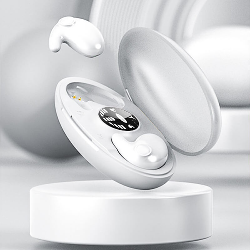 Drahtlose Schlafkopfhörer - unsichtbare Bluetooth -Ohrhörer mit IPX5 wasserdichtem Design für bequemen Schlaf 7