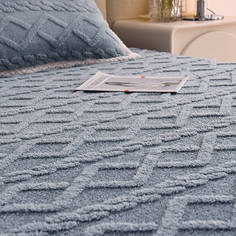 DreamLoom | Samt-Bettwäscheset für luxuriösen Schlafzimmerkomfort und modernes Ambiente 3