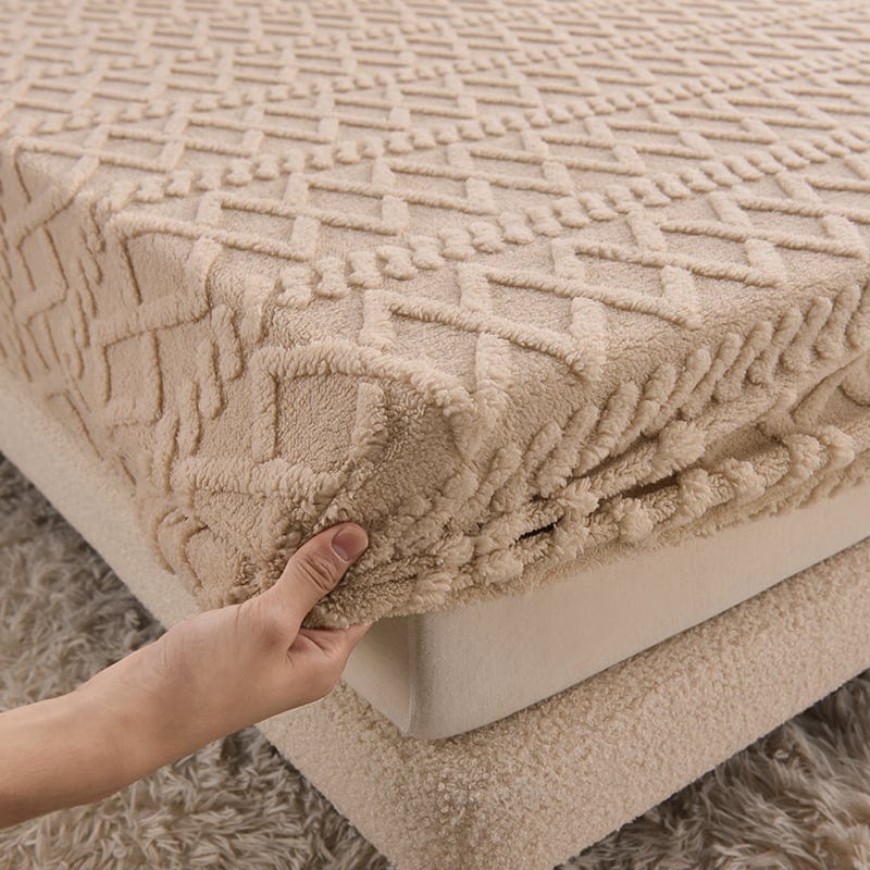 DreamLoom | Samt-Bettwäscheset für luxuriösen Schlafzimmerkomfort und modernes Ambiente 8