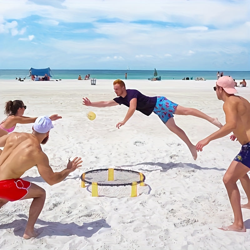 Dynamisches Mini-Volleyballnetz – kompakt und für jeden Spielort geeignet 0